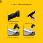 نحوه کار پرچ سر دریلی اچ اس ام
